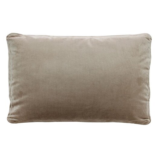 Picture of Stefani Velvet Cushion with Self Trim Size 50 x 30cm in Light Brown by D&D Design Picture of Stefani Velvet Cushion with Self Trim Size 50 x 30cm in Light Brown by D&D Design