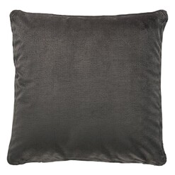 Picture of Stefani Velvet Cushion with Self Trim Size 50 x 50cm in Sky Blue by D&D Design