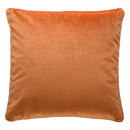 Picture of Stefani Velvet Cushion with Self Trim Size 60cm in Orange by D&D Design Picture of Stefani Velvet Cushion with Self Trim Size 60cm in Orange by D&D Design
