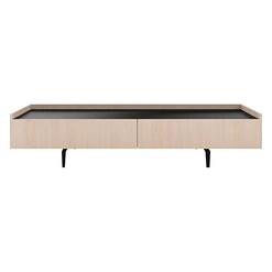 Picture of Stenmark Entertainment Unit MDF Natural/Black Living by Design
