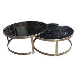 Picture of Sterling Coffee Table (Set of 2) Metal Assorted Future Classics Furniture