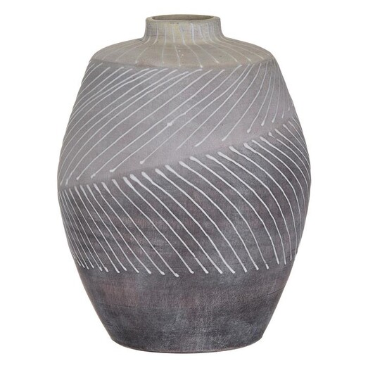 Picture of Stowe Terracotta Vessel Size Small in White/Denim Blue by Amalfi