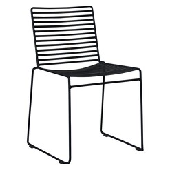 Picture of Studio Outdoor Wire Dining Chair, Black Metal Life Interiors