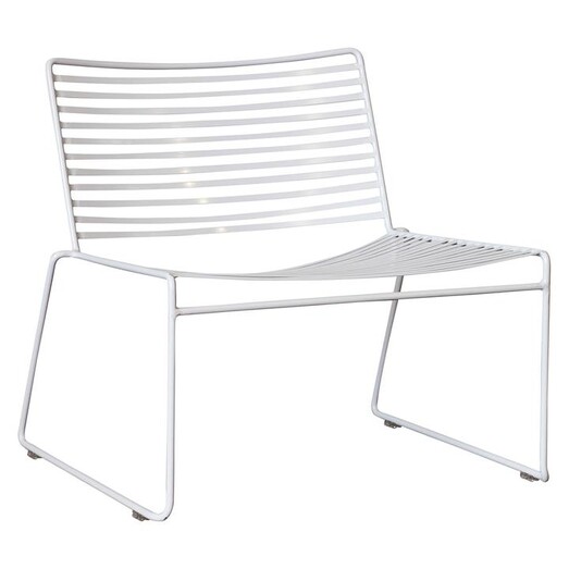 Picture of Studio Outdoor Wire Lounge Chair, White Metal Life Interiors