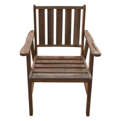 Picture of Sturdy Classic Outdoor Armchair Wood Assorted QFurniture
