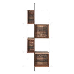 Picture of Sublime Vertical Wall Unit Metal Brown/Black SLH