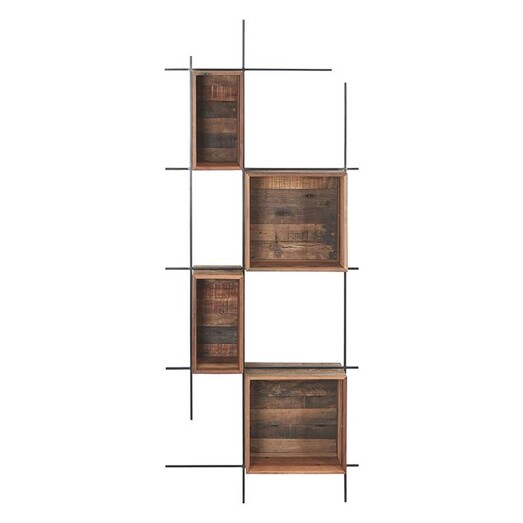 Picture of Sublime Vertical Wall Unit Metal Brown/Black SLH Picture of Sublime Vertical Wall Unit Metal Brown/Black SLH