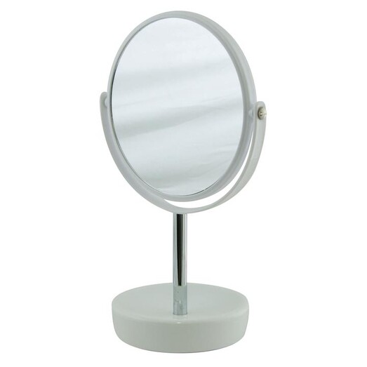 Picture of Suds Mirror in White by Salt & Pepper