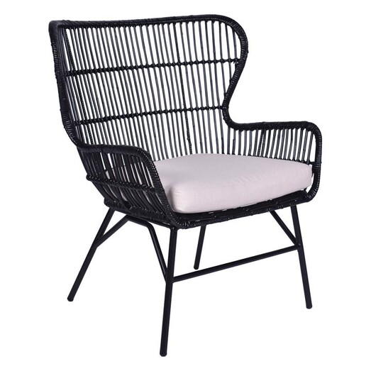 Picture of Sussex Metal Framed Armchair Black Alliance Furniture