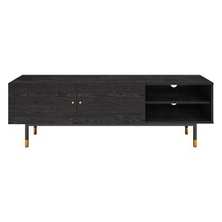 Picture of Sweden Wooden Entertainment Unit MDF Black HOMESTAR