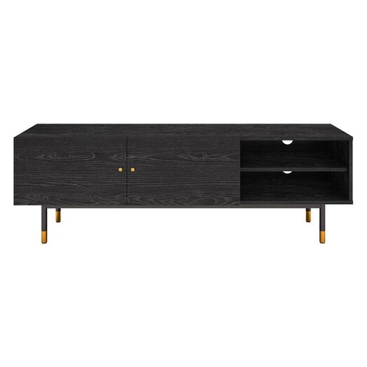 Picture of Sweden Wooden Entertainment Unit MDF Black HOMESTAR Picture of Sweden Wooden Entertainment Unit MDF Black HOMESTAR