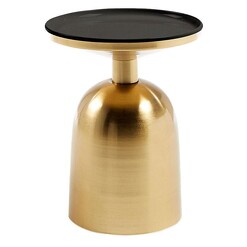 Picture of Taber Steel Side Table Gold Vida & Co.
