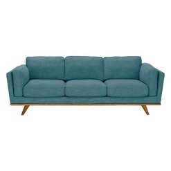 Picture of Tacoma Upholstered 2 & 3 Seater Sofa Set in Teal by Rothbury Home