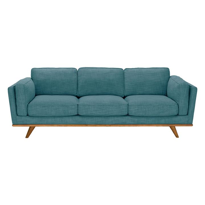 Picture of Tacoma Upholstered 2 & 3 Seater Sofa Set in Teal by Rothbury Home