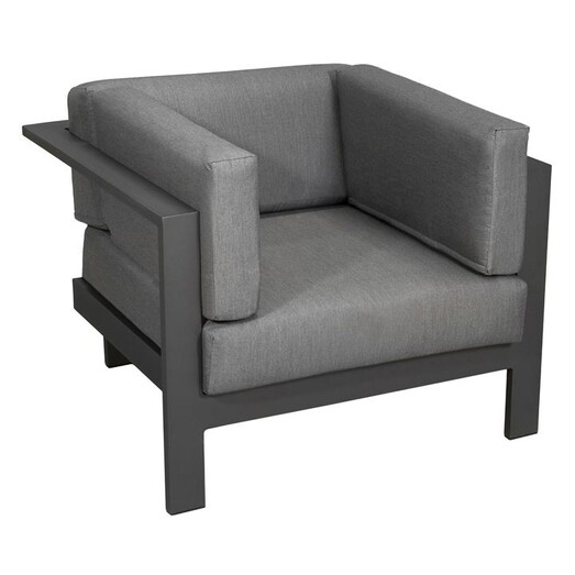 Picture of Taj Outdoor Armchair Aluminium Dark Grey Vida & Co.