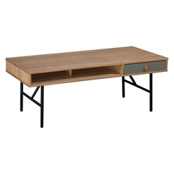 Picture of Tarnet Coffee Table MDF Ash/Green Iniko