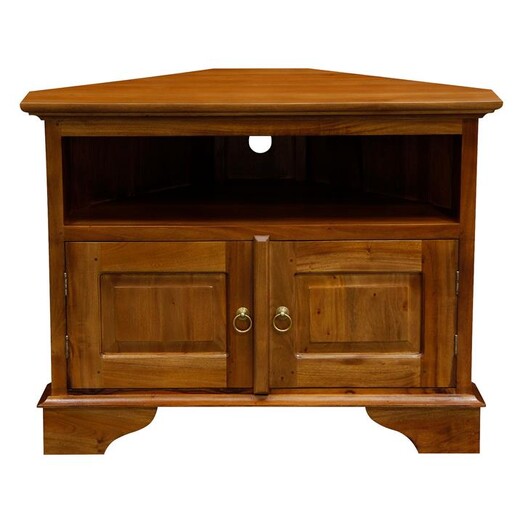 Picture of Tasmania Corner Entertainment Unit in Light Pecan by Kayu Estate