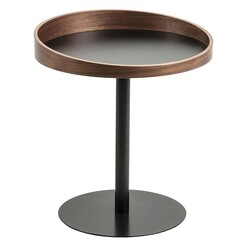 Picture of Tassia Side Table Metal Black/Brown Vida & Co.