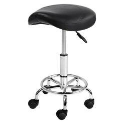 Picture of Taylor Saddle Stool Leather Assorted Resort Living