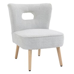 Picture of Teddy Wingback Lounge Chair in Grey by IHOMDEC