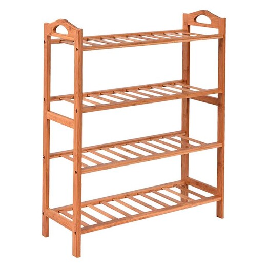 Picture of Teemo 4 Tier Bamboo Plant Shelf Light Timber Levede Picture of Teemo 4 Tier Bamboo Plant Shelf Light Timber Levede