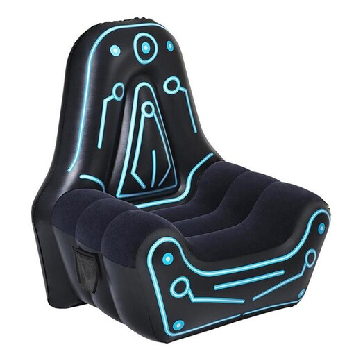 Picture of Tekno Inflatable Chair Vinyl Black Giselle Bedding Picture of Tekno Inflatable Chair Vinyl Black Giselle Bedding