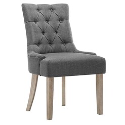 Picture of Terina Dining Chair, Light Grey Fabric Resort Living