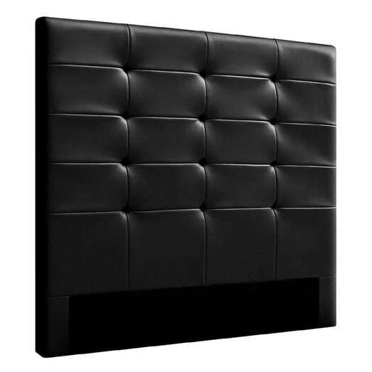 Picture of Terlin PU Leather Bed Head Faux Leather Black Resort Living