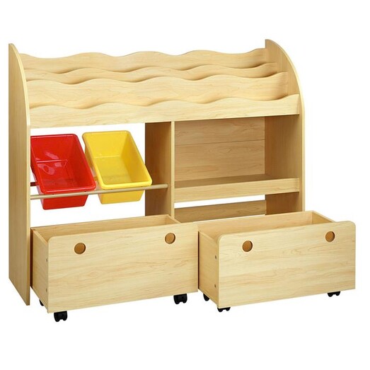 Picture of Termez Kids' Bookshelf MDF Natural Big Fun Club