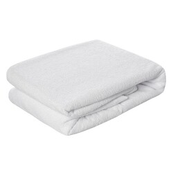 Picture of Terry Single Long Bed Mattress Protector Cotton White Dreamaker
