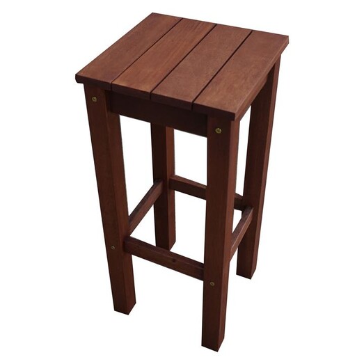 Picture of Tessan Outdoor Bar Stool Wood Mahogany The Import Depot Picture of Tessan Outdoor Bar Stool Wood Mahogany The Import Depot