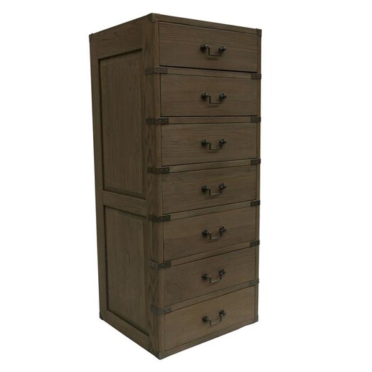 Picture of Theobald Chest of 7 Drawers Wood Natural Homeflex Picture of Theobald Chest of 7 Drawers Wood Natural Homeflex
