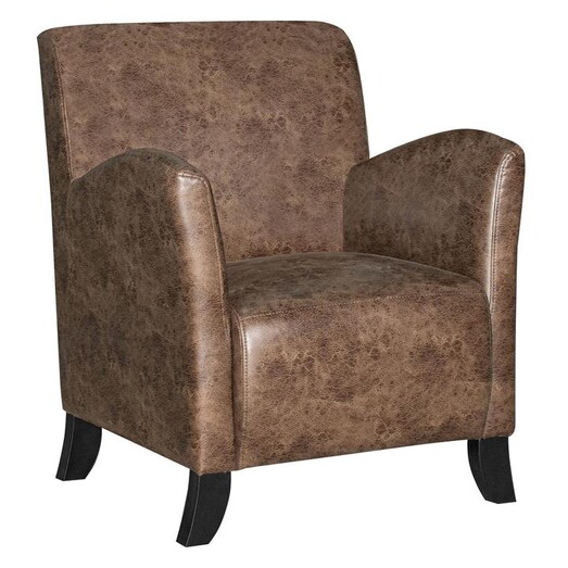 Picture of Theodore Faux Leather Armchair Assorted Dover Mason