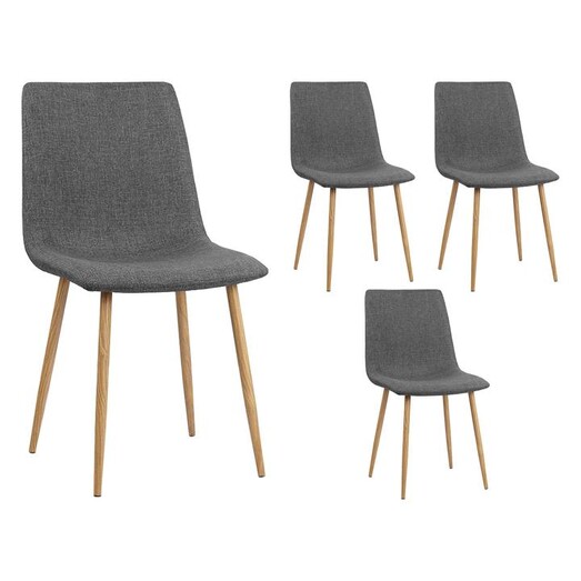 Picture of Thetter Dining Chair (Set of 4) Fabric Assorted Resort Living