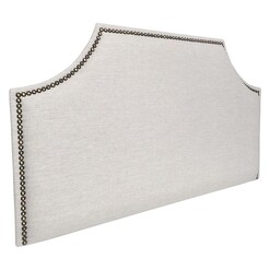 Picture of Thomas Alabaster Upholstered Bed Head, Wall Mounting Polyester Cornermill