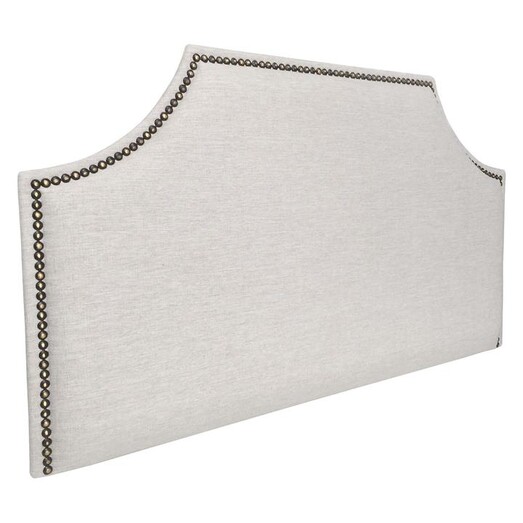 Picture of Thomas Alabaster Upholstered Bed Head, Wall Mounting Polyester Cornermill