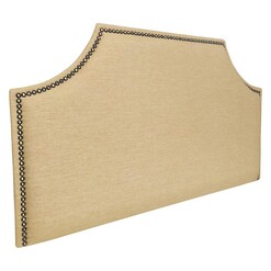 Picture of Thomas Bettercup Upholstered Bed Head, Wall Mounting Polyester Buttercup Cornermill