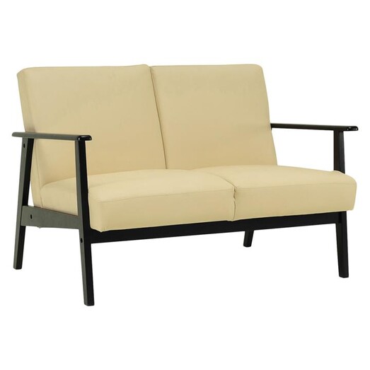 Picture of Thorberg Cream 2 Seater Sofa Wood Ebony/Cream Iniko