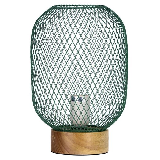 Picture of Tilda Mesh Table Lamp in Green by Oriel Lighting