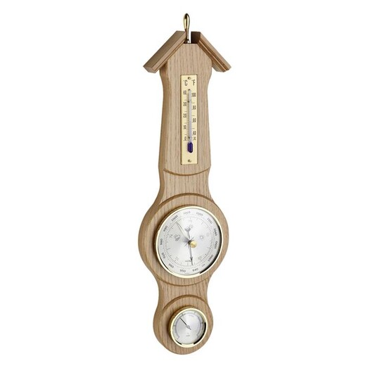 Picture of Timber Sheraton Weather Station, Solid Oak Rustic in Natural by TFA Picture of Timber Sheraton Weather Station, Solid Oak Rustic in Natural by TFA