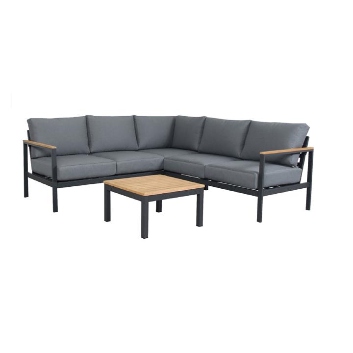 Picture of Tinar Outdoor Lounge Set Eucalyptus Grey/Natural Nova Caeli
