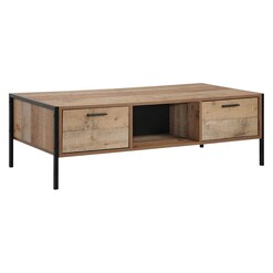 Picture of Tiona Coffee Table Metal Oak Rothbury Home