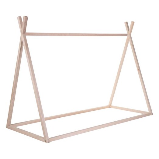 Picture of Tipi Junior Bed Frame Wood Natural Childhome