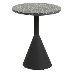 Picture of Tobiah Terrazzo Side Table Stone Black Vida & Co.