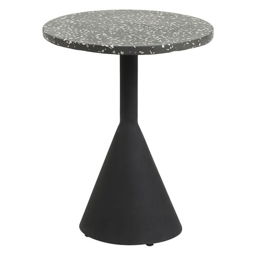 Picture of Tobiah Terrazzo Side Table Stone Black Vida & Co. Picture of Tobiah Terrazzo Side Table Stone Black Vida & Co.