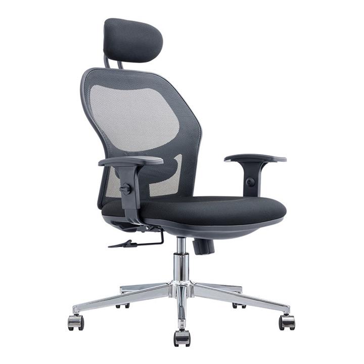 Picture of Tokyo Mesh Office Chair with Headrest Fabric Black Urban Orb