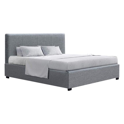 Picture of Toma Storage Bed, Grey Fabric Resort Living Picture of Toma Storage Bed, Grey Fabric Resort Living