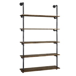 Picture of Tomrad Shelving Unit Wood Brown Resort Living
