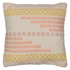 Picture of Tonka Cotton Cushion in Yellow by Emporium