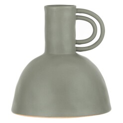 Picture of Torin Ceramic Vase in Green by Amalfi